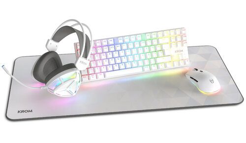 Περισσότερες πληροφορίες για "Krom NXKROMKLASS (Άσπρο/USB/LED)"