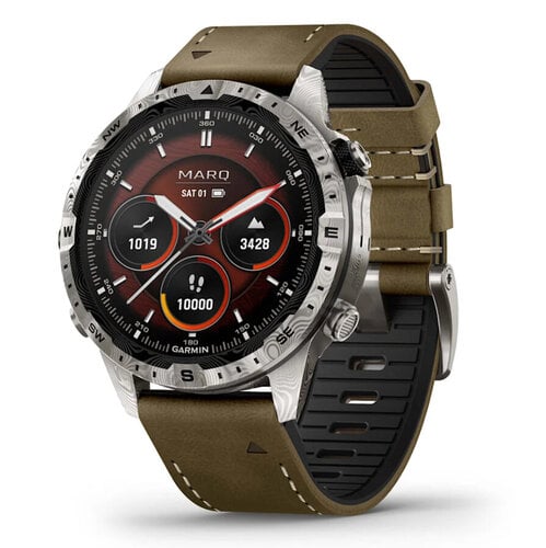 Περισσότερες πληροφορίες για "Garmin MARQ Adventurer (Gen 2) – Damascus Steel Edition (46mm/Ανοξείδωτο ατσάλι/Ατσάλι)"